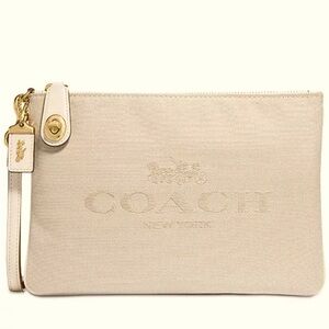 COACH Turnlock Pouch 26 with Horse and Carriage